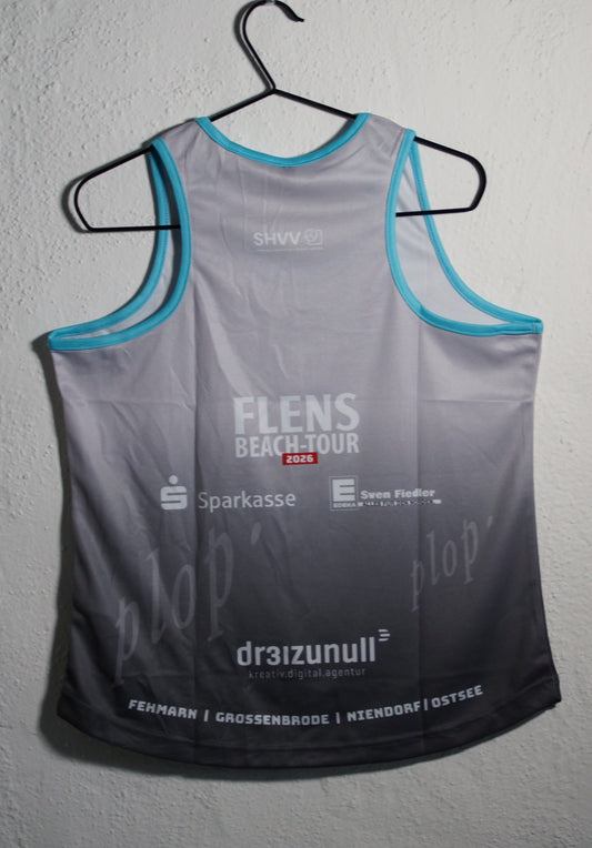 FLENS Beach-Tour Shirt Damen silver