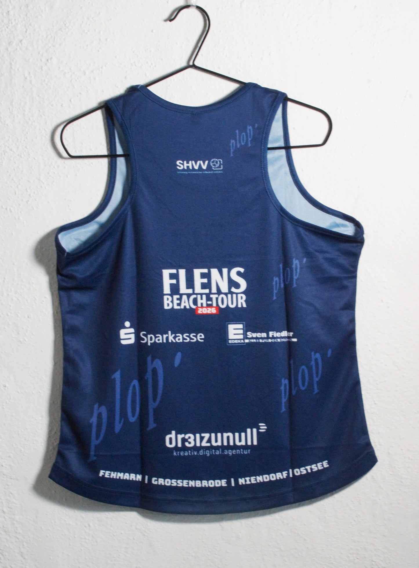 FLENS Beach-Tour Shirt blau Damen